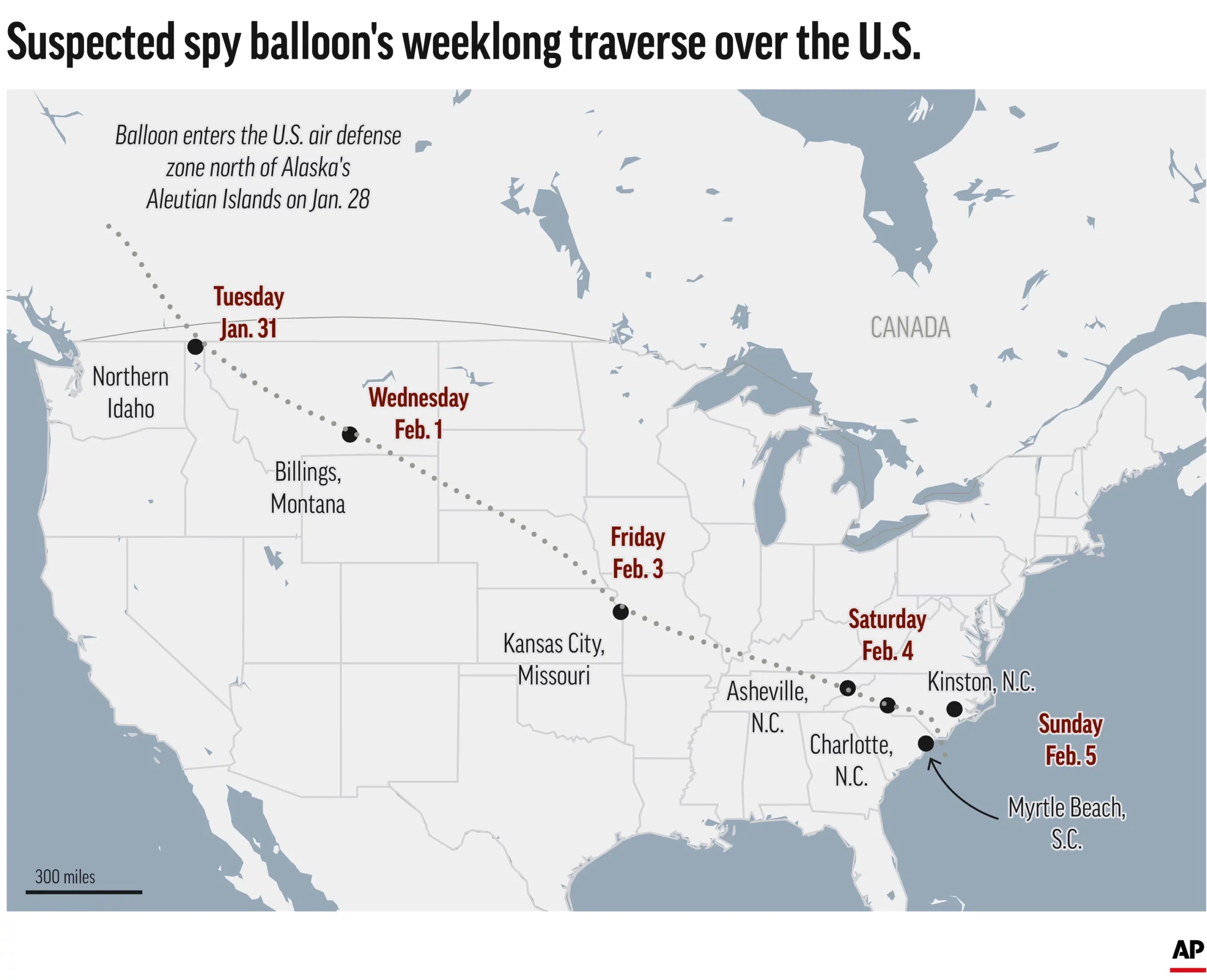 White House: Improved surveillance caught Chinese balloon