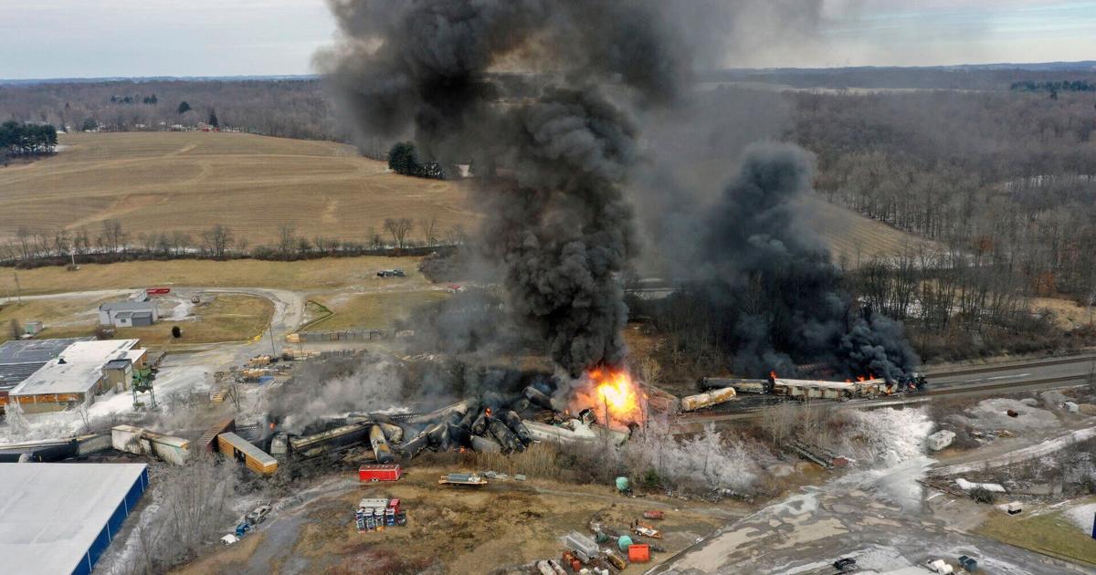 Toxic wastewater from Ohio train derailment moved to Texas