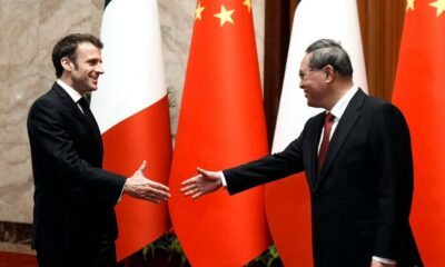Macron appeals to China’s Xi to ‘bring Russia to its senses’