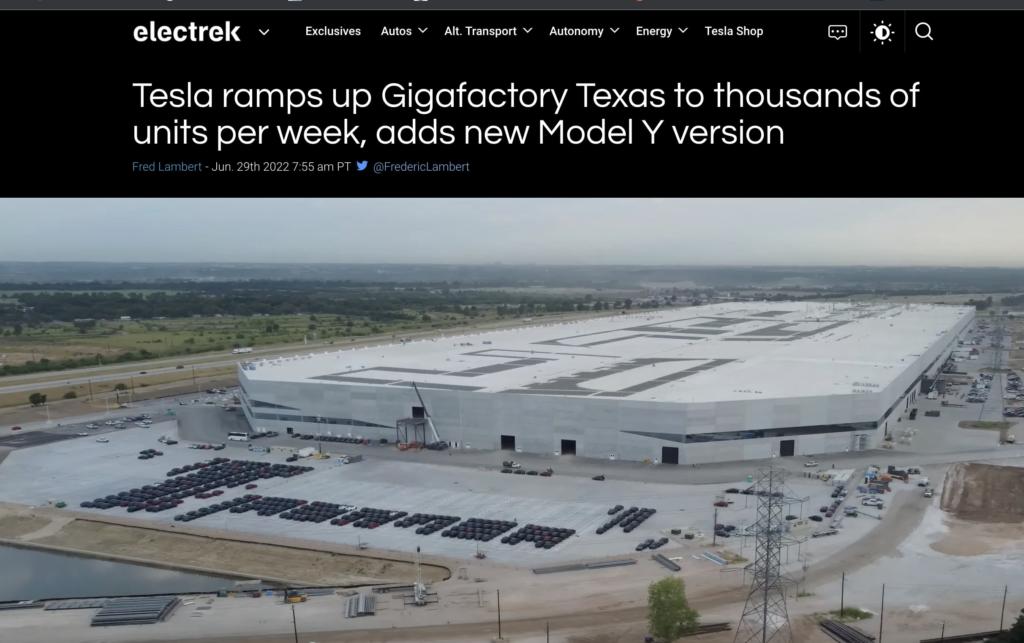 Drone Youtuber Disagrees With Electrek Tesla Texas Production Claim