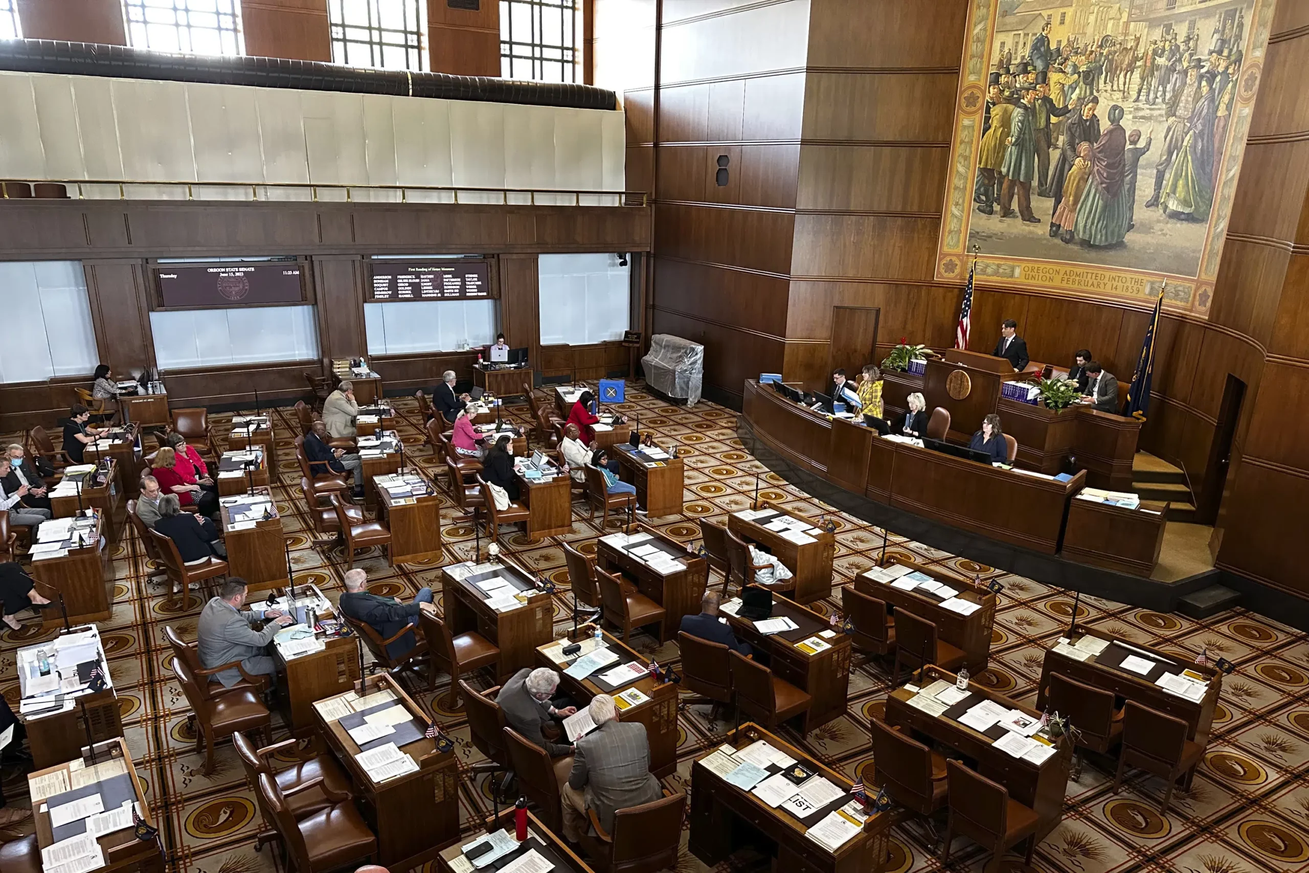 Republicans in Oregon Senate end six-week walkout that blocked bills on abortion, trans health care