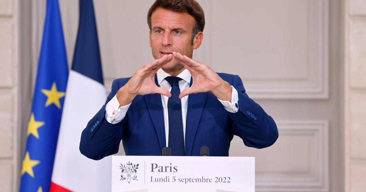 Macron urges French to save energy, seeks 10% drop in use