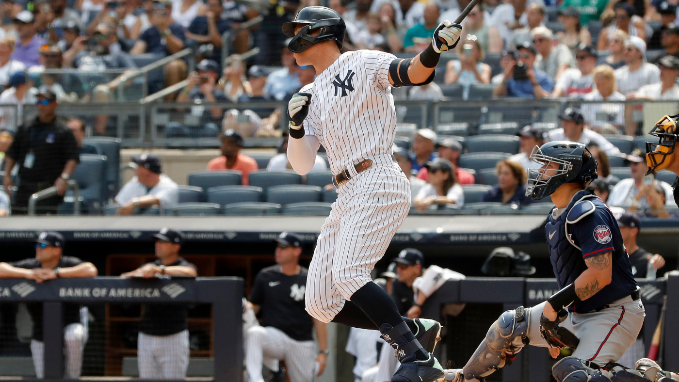 Yankees’ Aaron Judge homers for third consecutive game, raises season total to 54