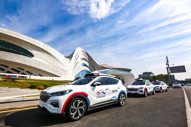 Baidu got permits for fully driverless robotaxi services in Chongqing and Wuhan
