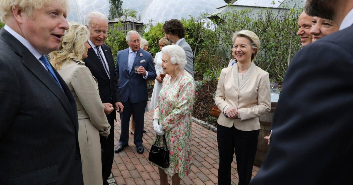 Biden is 13th and final US president to meet Queen Elizabeth