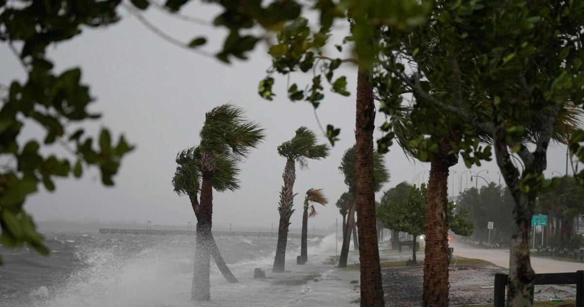 Nicole, rare November hurricane, pounds Florida coast