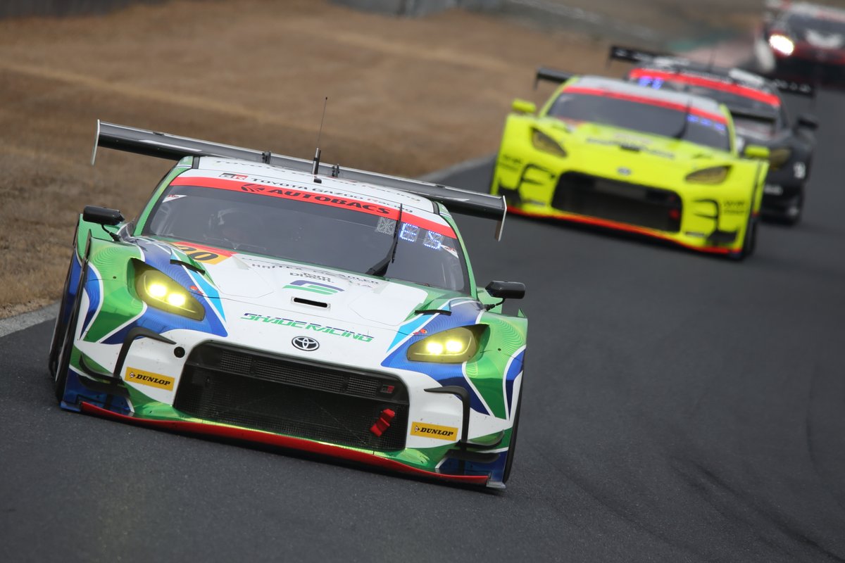 Shade Racing (pictured at Okayama) also scored its best finish of 2022 at Suzuka with seventh
